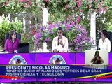 Pdte. Maduro: Debemos difundir por todos los medios comunicacionales los proyectos científicos venezolanos