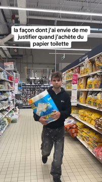 La honte d’acheter du papier toilette