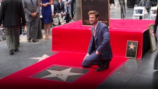 Chris Hemsworth Receives Star on Hollywood Walk of Fame
