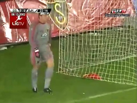 Galatasaray SK vs Beşiktaş JK Süper Lig 2002-2003 1. yarı