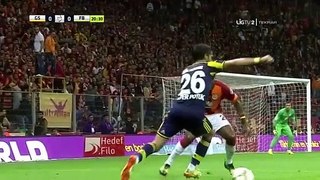Galatasaray SK vs Fenerbahe SK 2014-2015 Süper Lig  1.yarı