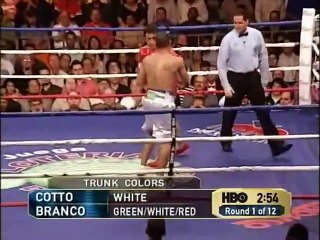 Miguel Cotto vs Gianluca Branco - HBO 3-4-2006