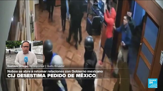 Informe desde Quito: CIJ rechaza medidas cautelares por asalto a la embajada de México