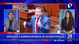 Darwin Espinoza: congresista es expulsado de Acción Popular