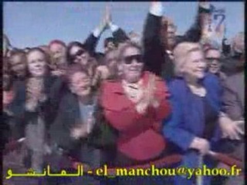 Tunisie Tunis Tunisien Visite de BenAli Sijoumi 9 Avril