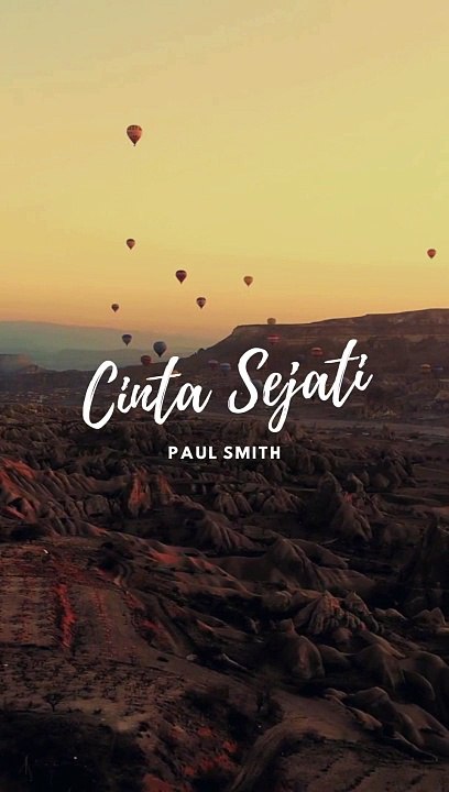 Cinta sejati- Paul smith