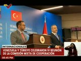 Venezuela y Türkiye fortalecen las nuevas relaciones de cooperación entre ambas naciones