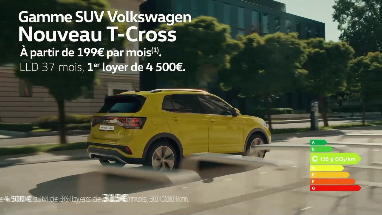 Publicité Volkswagen T-Cross