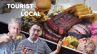A British tourist and a local find the best barbecue in Los Angeles