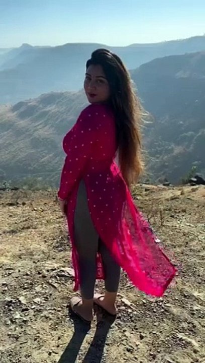 on the mountain