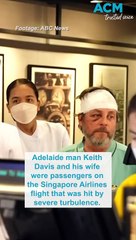 Singapore Airlines passengers suffering with spinal injuries