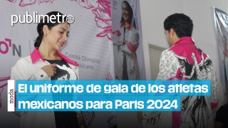 Así es el nuevo uniforme de gala de los atletas olímpicos mexicanos para París 2024