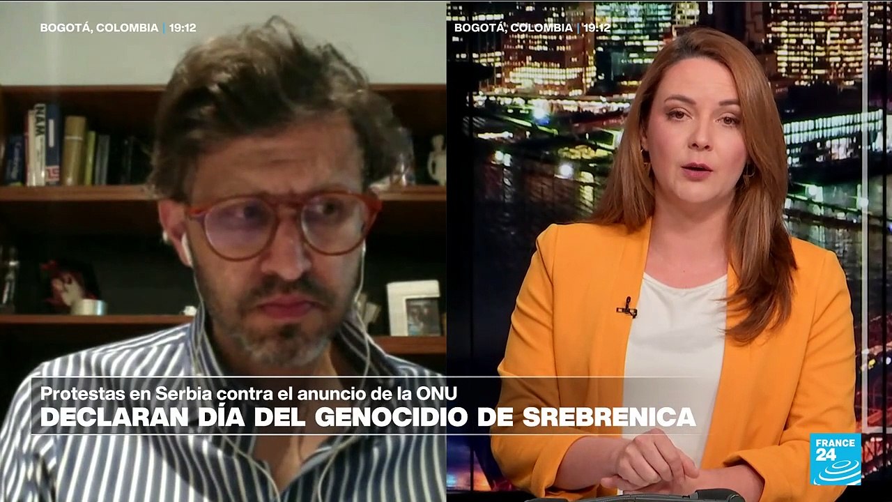 Mauricio Jaramillo: "Es importante que se reconozca que hubo un genocidio en Srebrenica"