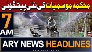 ARY News 7 AM Headlines 24th May 2024 | MET Department Latest Prediction | Weather Update