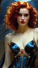 Realistic Beautiful Vampire Queen