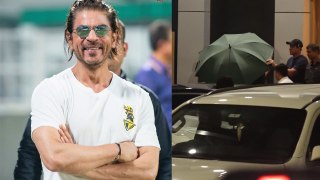 Shah Rukh Khan Health: Hospital से डिस्चार्ज होकर सीधे मुंबई पहुंचे SRK, छाते से छुपाया चेहरा,Video