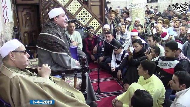 الشيخ حجاج الهنداوى=النحل والإسراء والشرح والكوثر- أمسية المسجد الكبير طليا-أشمون-منوفيه 1-4-2019