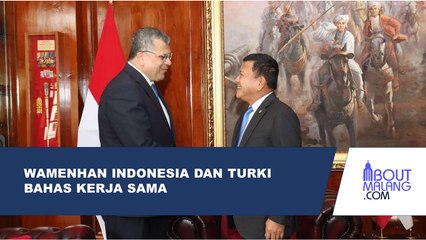 WAKIL MENTERI PERTAHANAN INDONESIA DAN TURKI BERTEMU, BAHAS PENTINGNYA KERJA SAMA PERTAHANAN