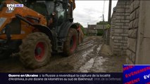 Après des inondations dans la Somme et des coulées de boue spectaculaires, l'heure est au nettoyage