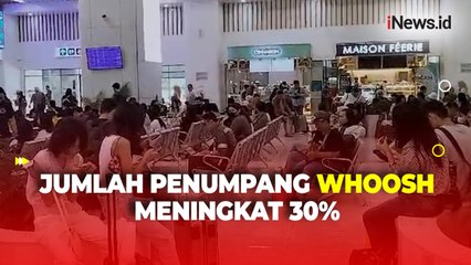 Libur Panjang Waisak, Jumlah Penumpang Whoosh Meningkat 30 Persen