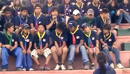 Jambo 41 Delegaciones del Rover Moot y de Ecuador