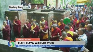 Hari Raya Waisak, Melihat Tradisi Sucikan Diri Candi Pawon