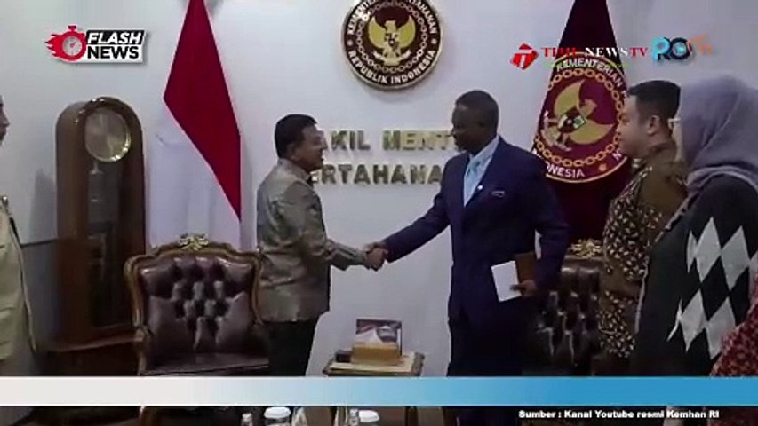 Wamenhan RI M. Herindra Sambut Kunjungan Wamenhan Turki, Bahas Pertahanan