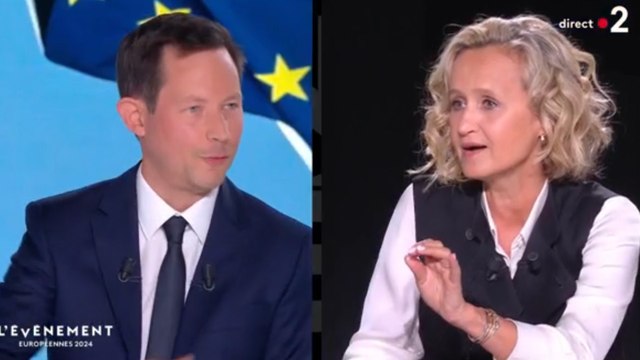 Vous êtes venu faire un happening : Caroline Roux s’agace face au coup de gueule de François-Xavier Bellamy sur France 2