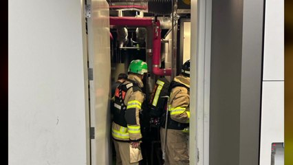 서울 여의도 LG트윈타워에서 불...2명 연기 흡입 / YTN