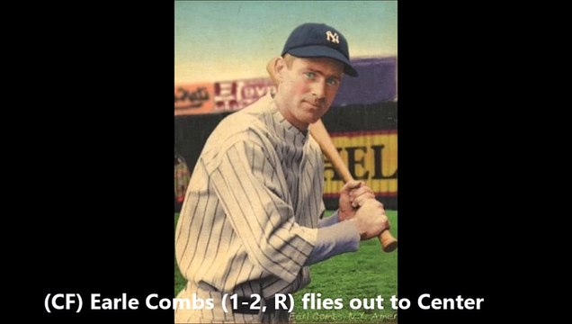 1927 Yankees (Game 18) Yankees @ Nationals; Gehrig leads Yanks to 3rd consecutive win