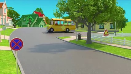 The Wheels on The Bus Song (Animal Version) _ Lalafun Nursery Rhymes & Kids Songs