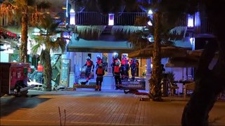 El sobrepeso en una terraza del local de Playa de Palma, principal hipótesis del derrumbe