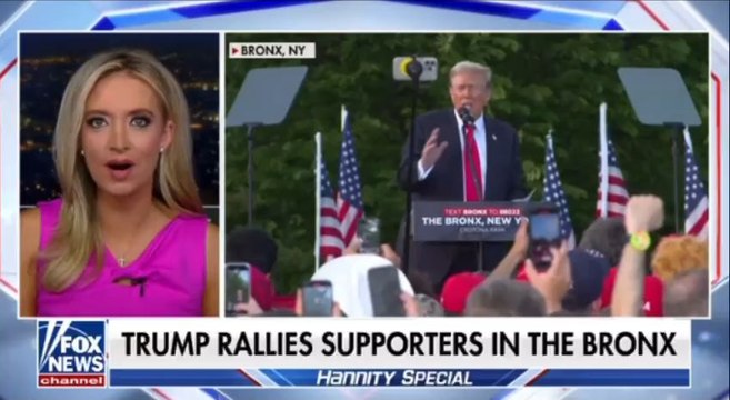 Trump a fait ce soir quelque chose qu'aucun autre candidat républicain n'a fait depuis 40 ans : une campagne dans le Bronx. C'était audacieux. C'était créatif. C’était également un immense signe de bienvenue pour les Hispaniques et les Noirs