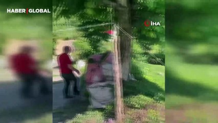 Rizeli’nin çay taşıma yöntemi ilgi çekti