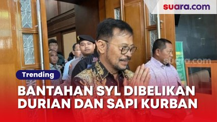 Bantahan SYL Minta Dibelikan Durian Dan Sapi Kurban: 30 Tahun Jadi Pejabat Tak Pernah Minta-minta