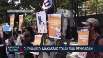 Jurnalis Di Makassar Tolak RUU Penyiaran