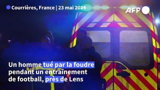 France: un homme tué par la foudre pendant un entraînement de football