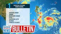 Nadagdagan ang mga lugar na isinailalim sa signal number 1 dahil sa bagyong Aghon | GMA Integrated News Bulletin