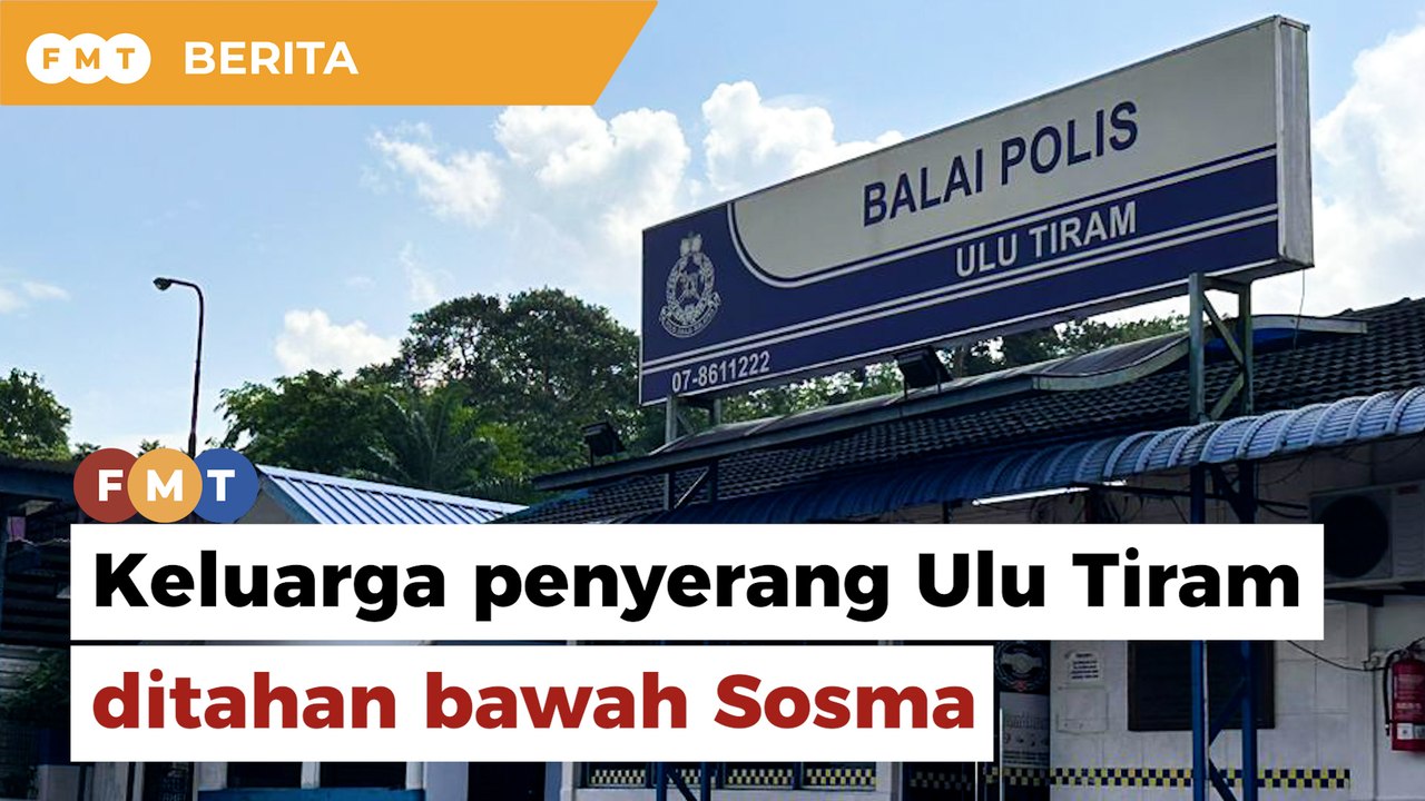 Keluarga penyerang Balai Polis Ulu Tiram ditaha...