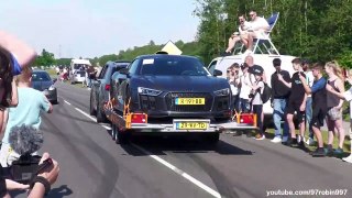 Sportcars leaving a Carshow _ Supercarmadness 2024