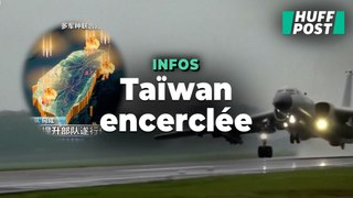 La Chine simule une pluie de missiles sur Taïwan, l’île désormais encerclée