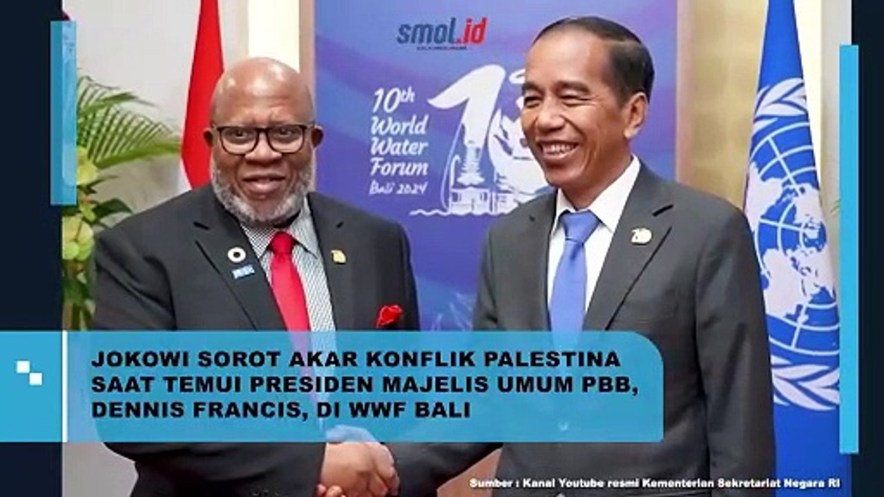 Jokowi Tekankan Isu Akar Konflik Palestina dan Perubahan Iklim dalam Pertemuan dengan Majelis Umum PBB