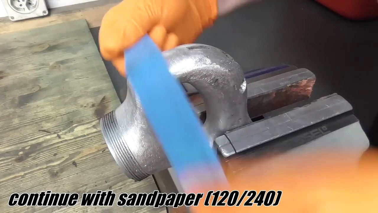1918 aircraft Ravit gun restoration