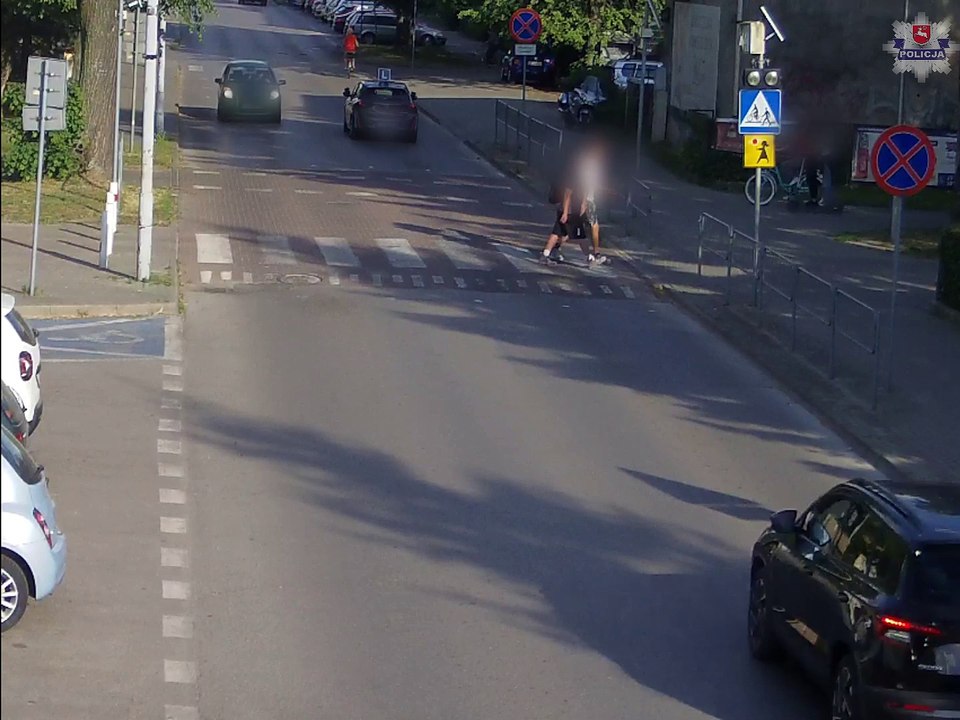 Kurier Lubelski - Łuków - potrącenie 13-letniej rowerzystki