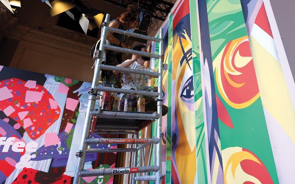 Gli Orticanoodles chez Starbucks Reserve Roastery Milano: chiaro e scuro, giorno e notte, sole e luna