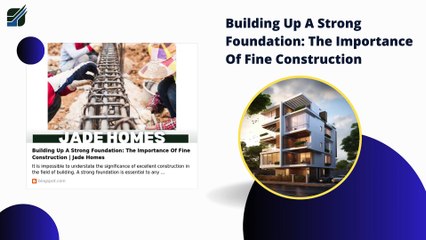 Different stages of a Residence Construction Project Jade Homes