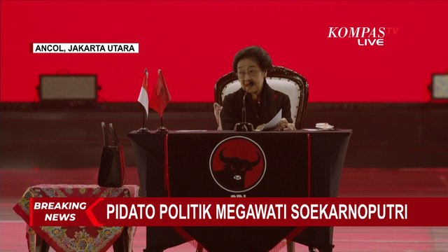 Rakernas V PDIP, Megawati: Bukan Sombong Saya Memang Anak Presiden