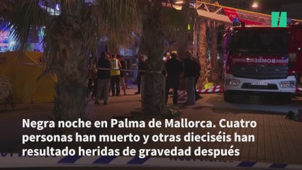 Derrumbe en un restaurante en Playa de Mallorca
