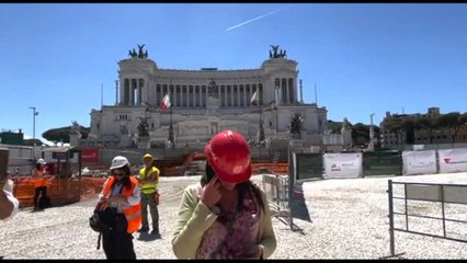 Il cantiere della Metro C a Roma: Venezia sarà una "stazione museo"