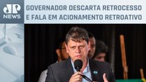 Tarcísio de Freitas defende novas câmeras contratadas para PM